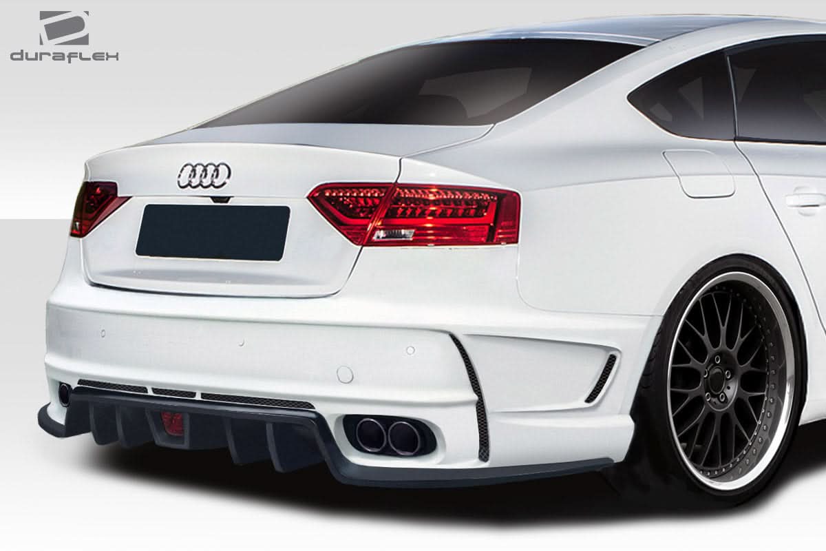 2008-2016 Audi A5 TKR Style Rear Bumper - FRP