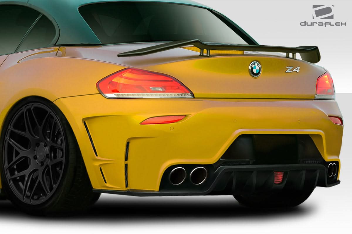 2009-2016 BMW Z4 TKR Style Rear Bumper - 1 Piece - FRP