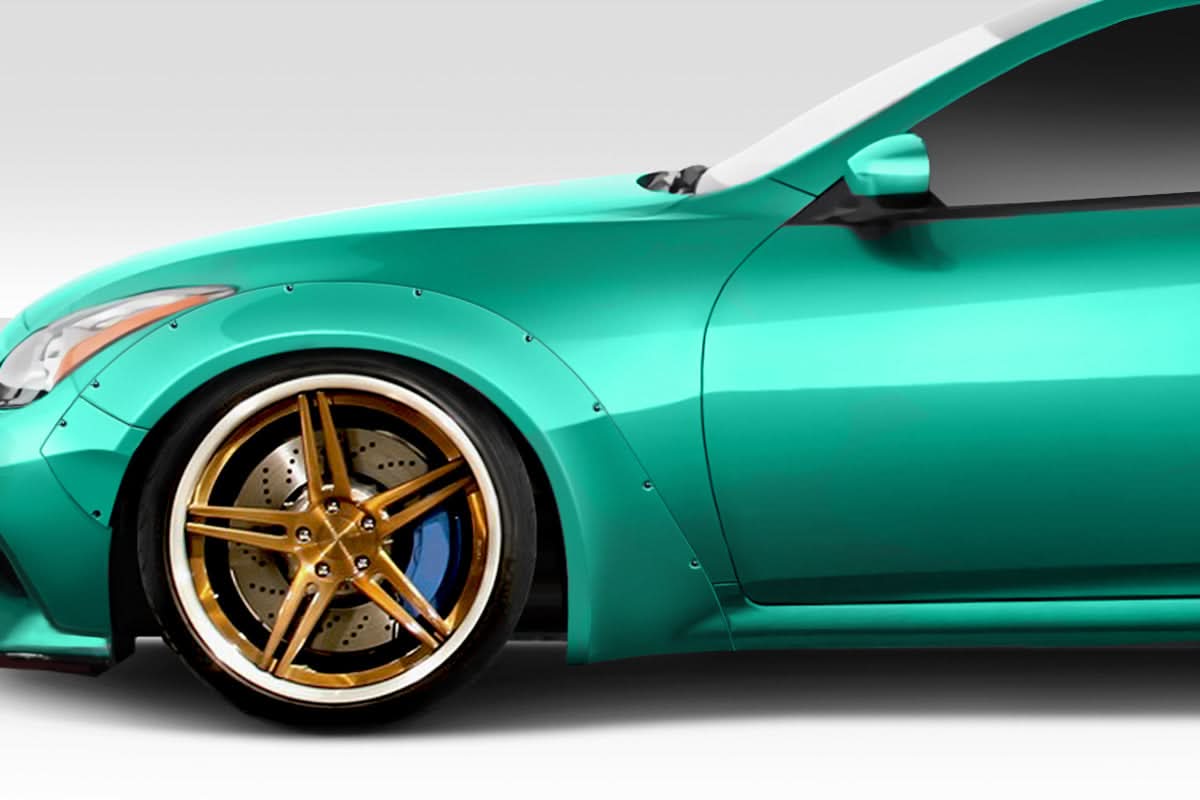 2008-2015 Infiniti G Coupe G37 Q60 LBW Wide Body Kit - 8 Piece - FRP