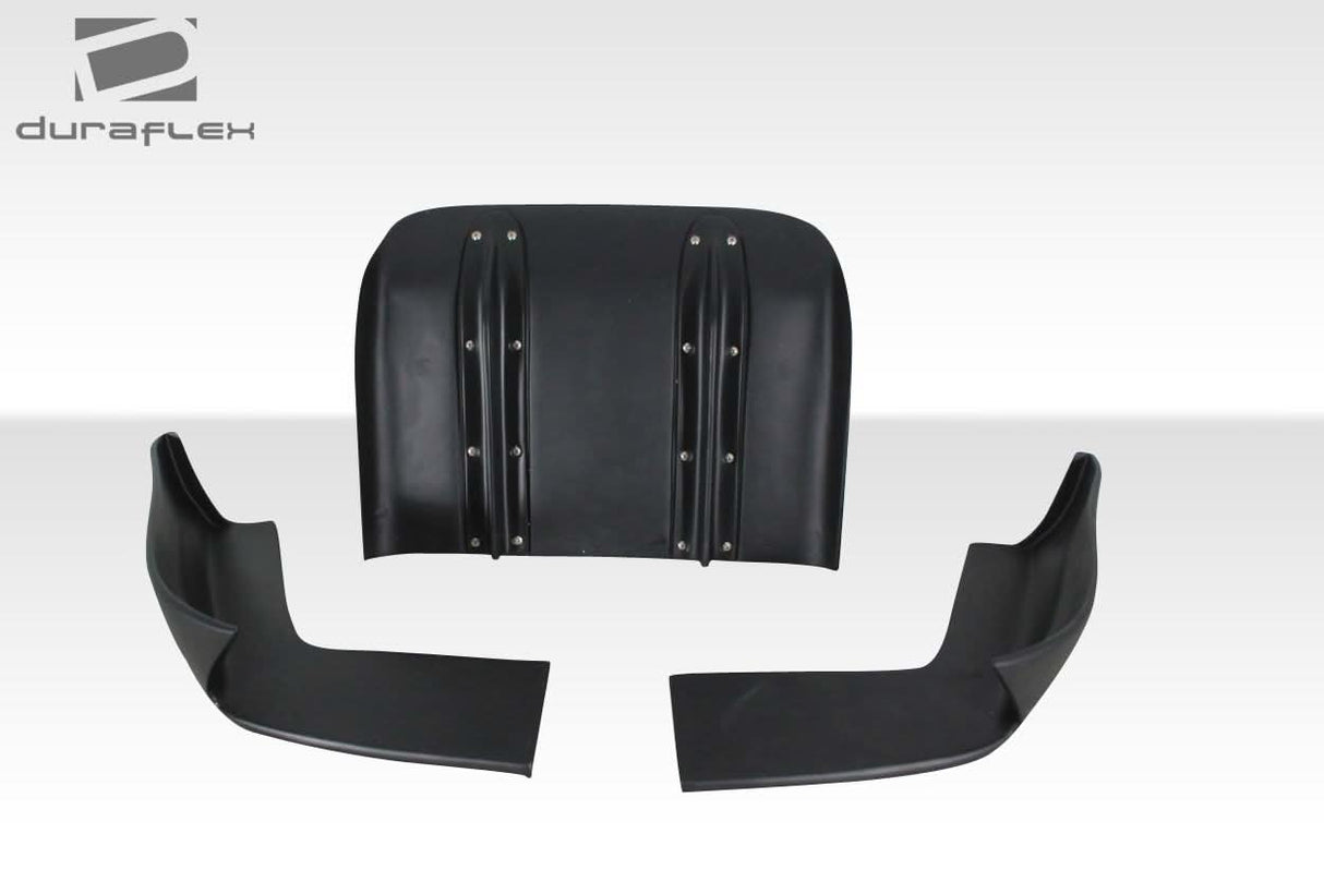 2008-2015 Infiniti G Coupe G37 Q60 LBW Style Rear Diffuser - 3 Piece - FRP