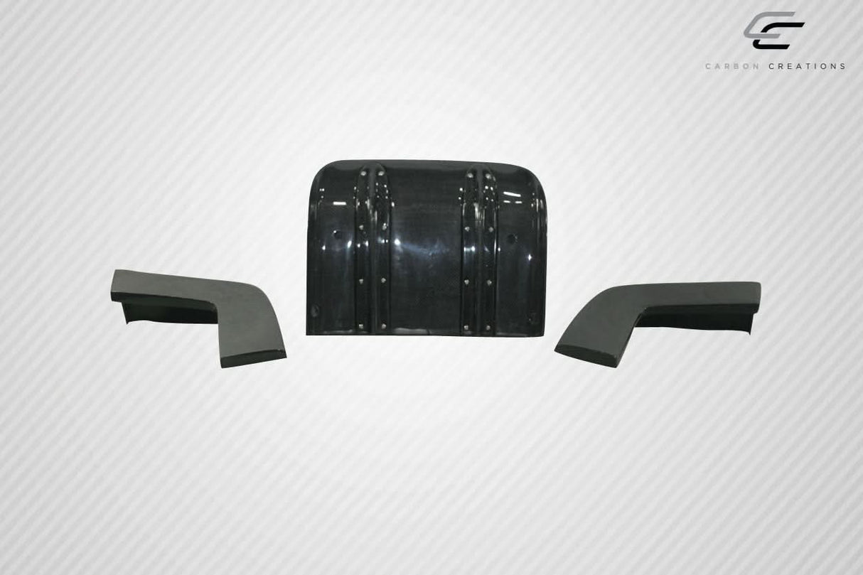 2008-2015 Infiniti G37 Q60 LBW Style Rear Diffuser - Carbon Fiber