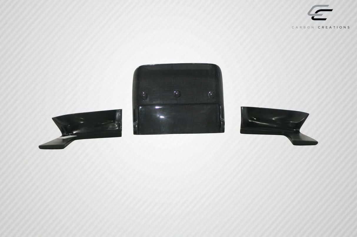 2008-2015 Infiniti G37 Q60 LBW Style Rear Diffuser - Carbon Fiber