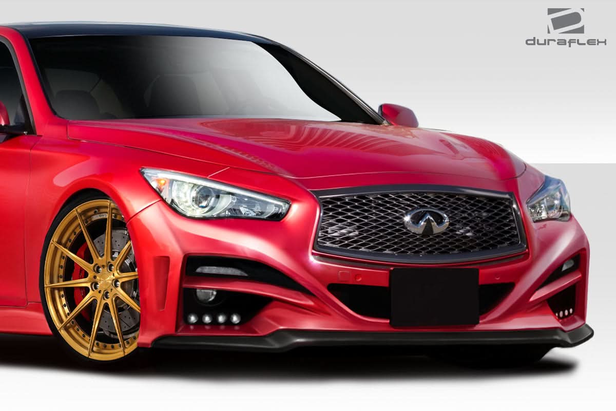 2014-2023 Infiniti Q50 Impulse Style Front Bumper - FRP