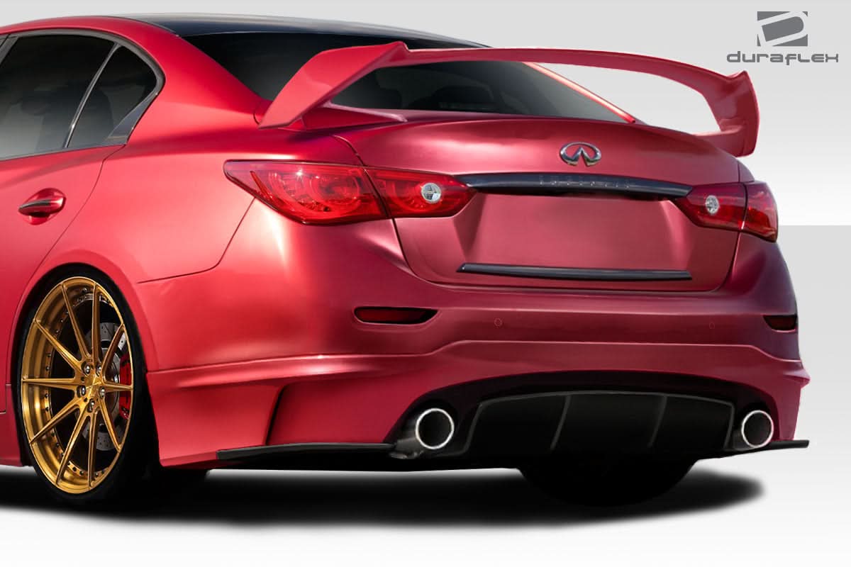 2014-2023 Infiniti Q50 Impulse Style Rear Wing Spoiler - FRP