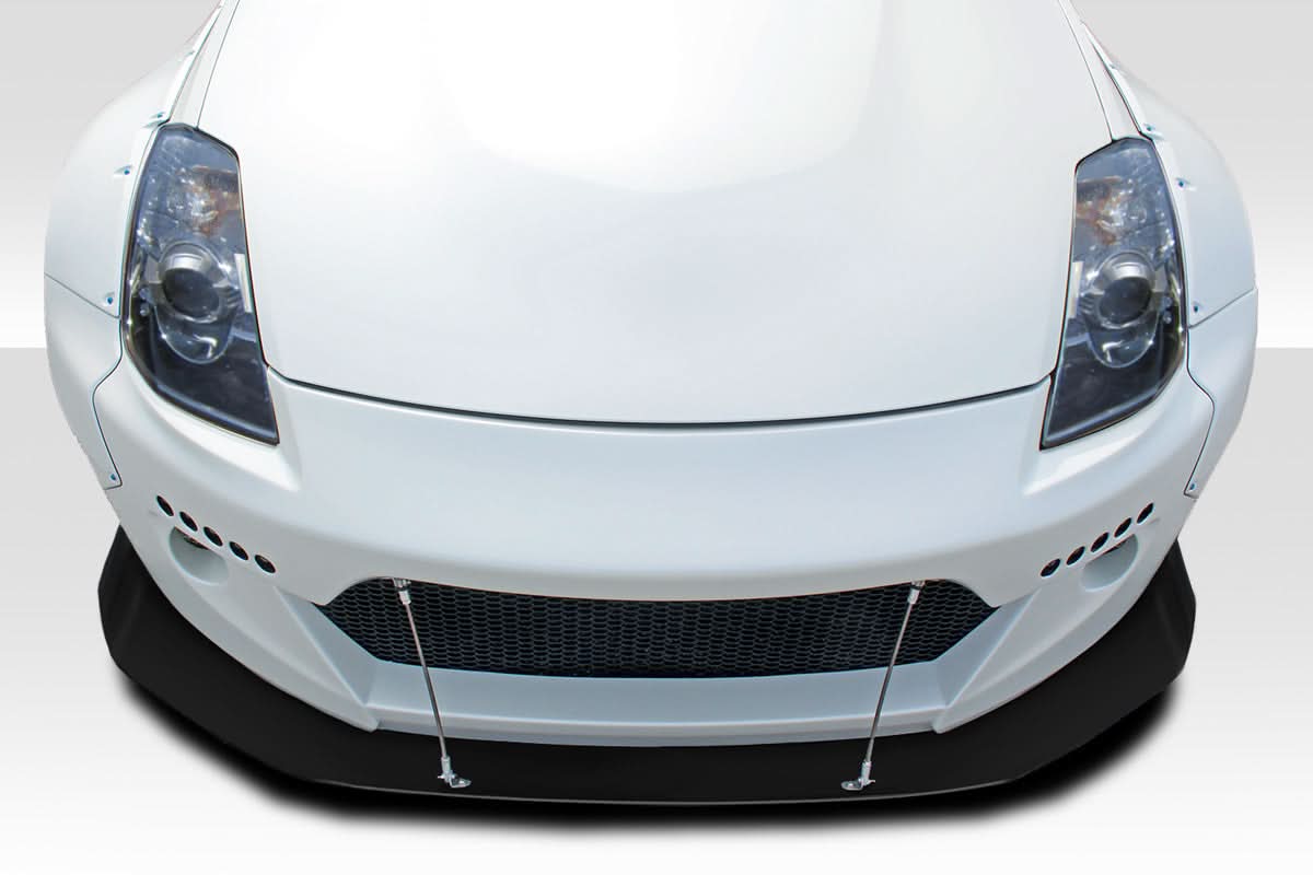 2003-2008 Nissan 350Z RBS Style Front Splitter - 1 Piece - FRP
