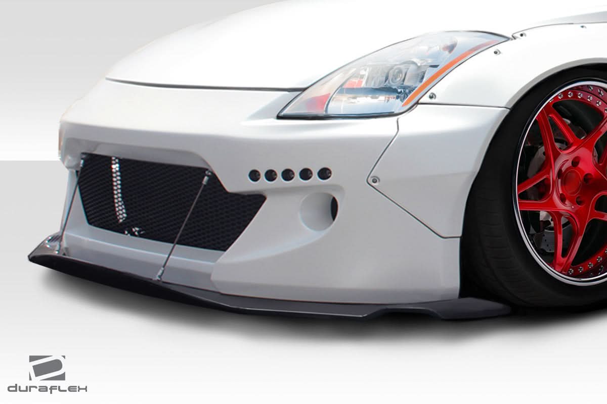 2003-2008 Nissan 350Z RBS Style Front Splitter - 1 Piece - FRP