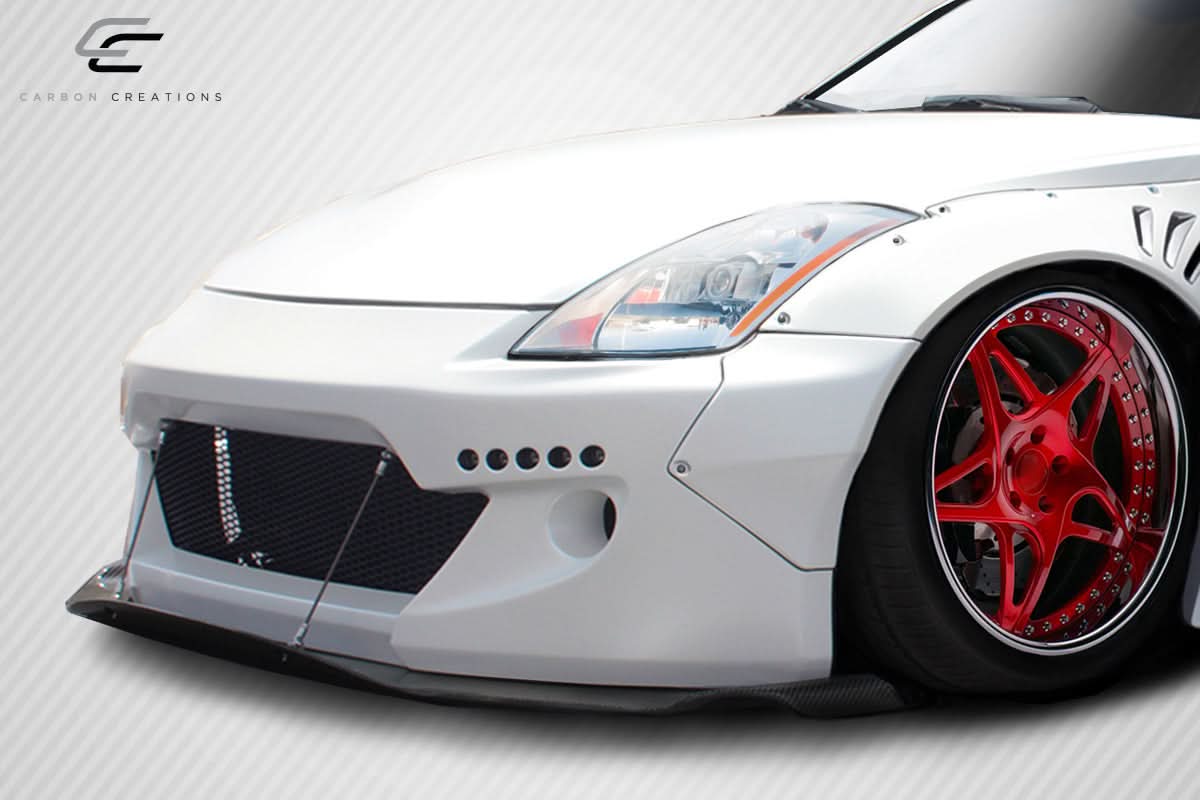 2003-2008 Nissan 350Z RBS Style Front Splitter - Carbon Fiber