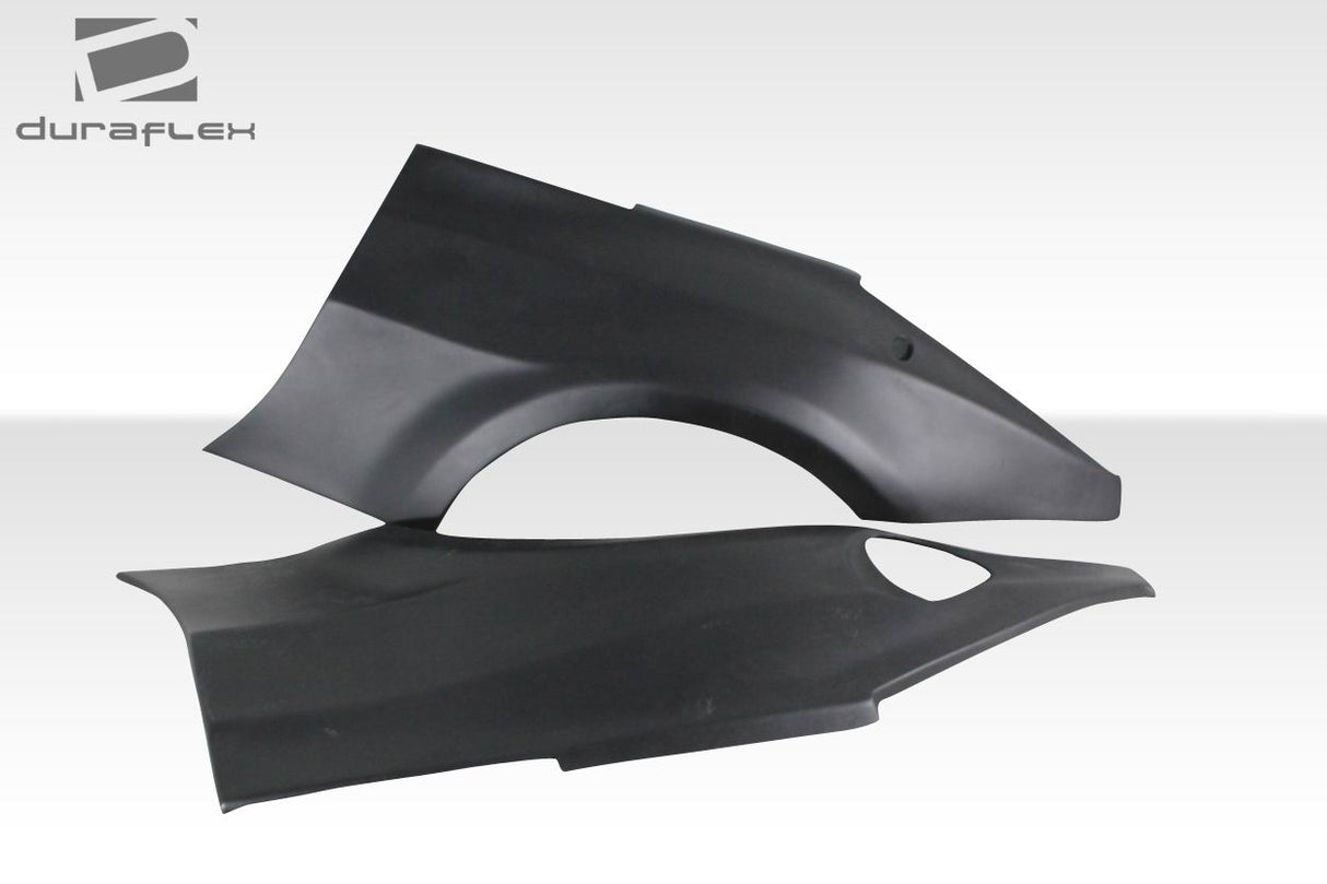 2003-2008 Nissan 350Z Z33 Duraflex Demon Rear Fender Flares (+30mm) - 2 Piece
