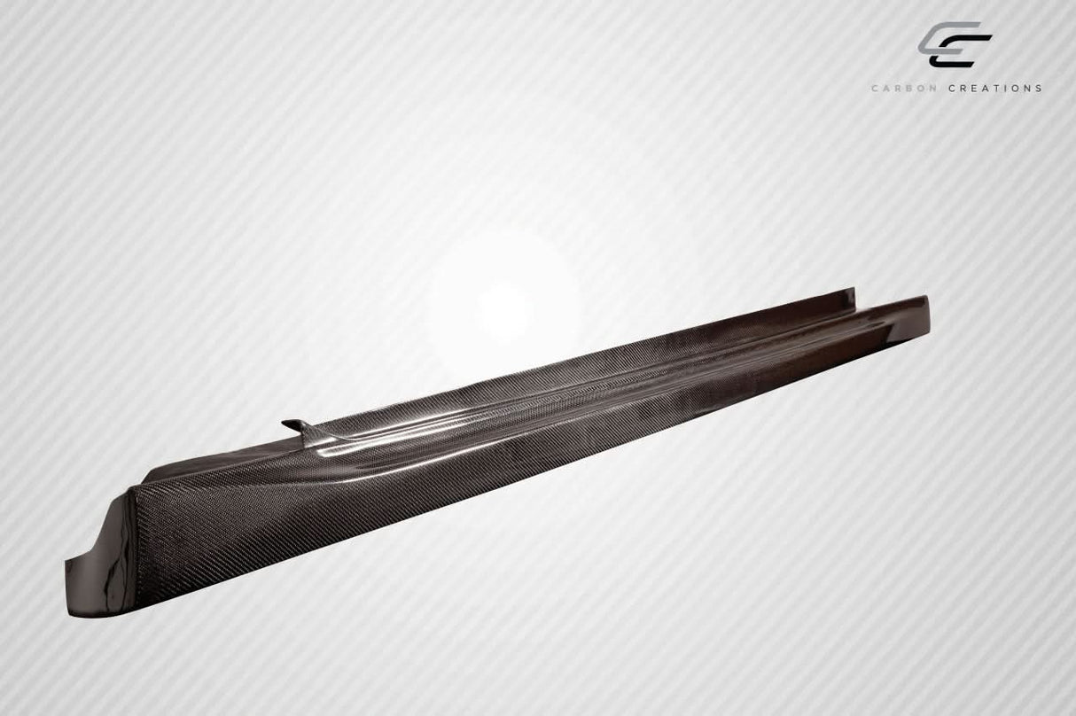 2012-2023 Tesla Model S UTech Style Side Skirts - Carbon Fiber