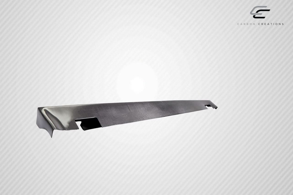 2012-2023 Tesla Model S UTech Style Side Skirts - Carbon Fiber