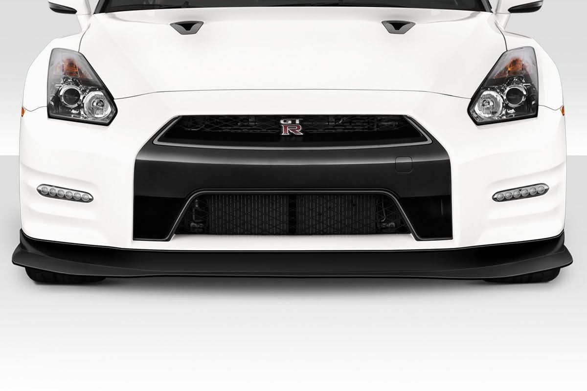 2012-2016 Nissan GT-R R35 HK Style Front Lip Spoiler - FRP