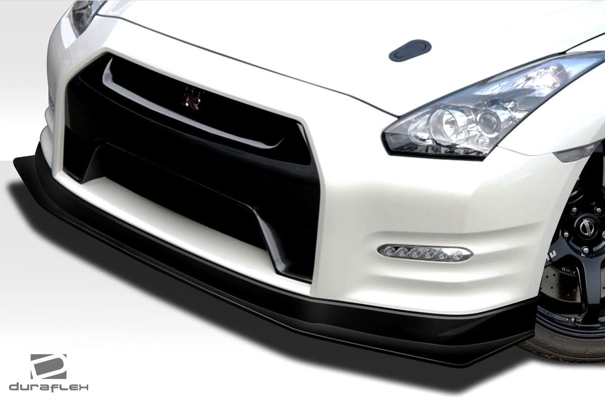2012-2016 Nissan GT-R R35 HK Style Front Lip Spoiler - FRP
