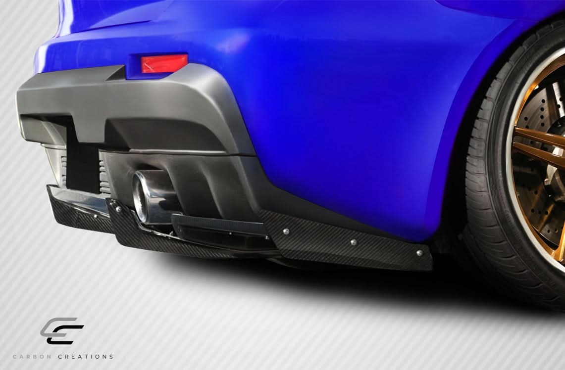 2008-2015 Mitsubishi Lancer Evolution VR-S Style Rear Diffuser
