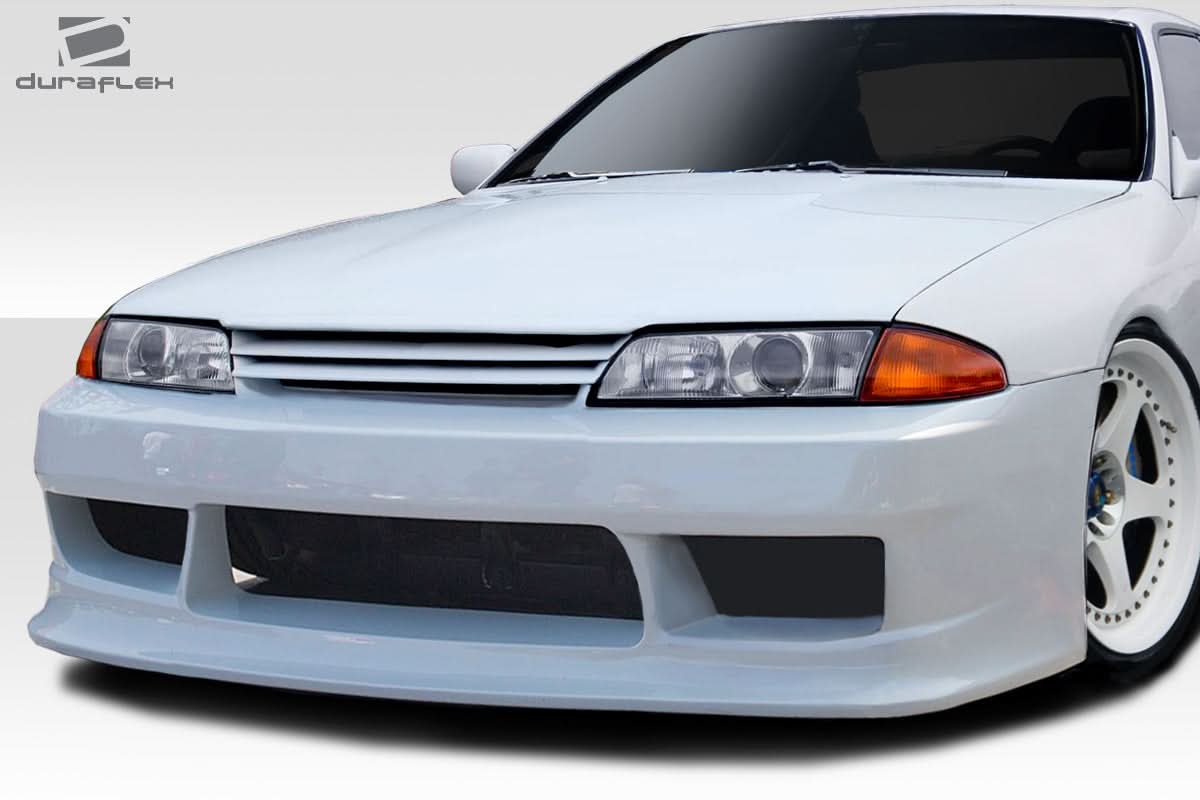 1989-1994 Nissan Skyline R32 V-Speed Style Front Bumper - FRP