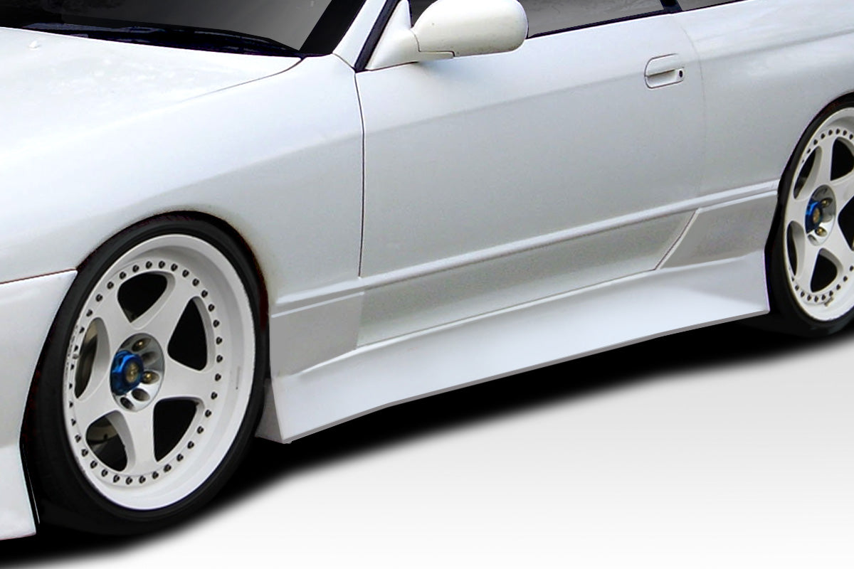 1989-1994 Nissan Skyline R32 V-Speed Style Side Skirts - FRP