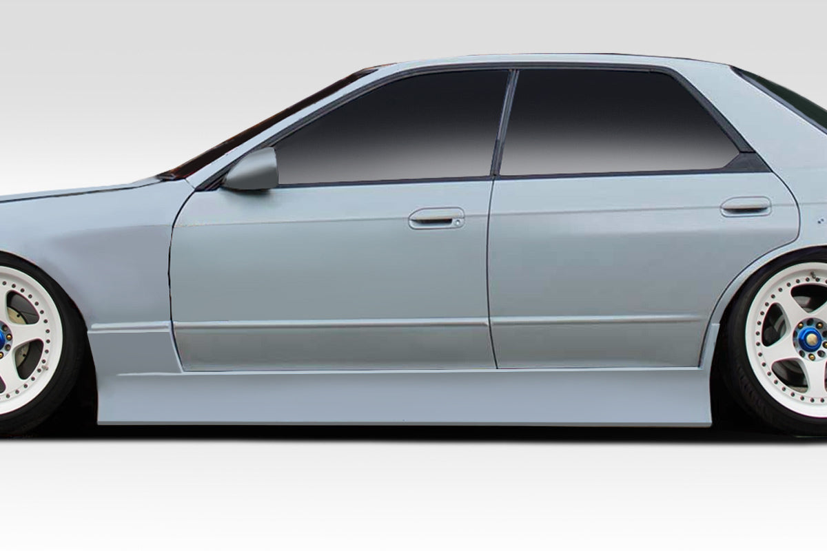 1989-1994 Nissan Skyline R32 V-Speed Style Side Skirts - FRP