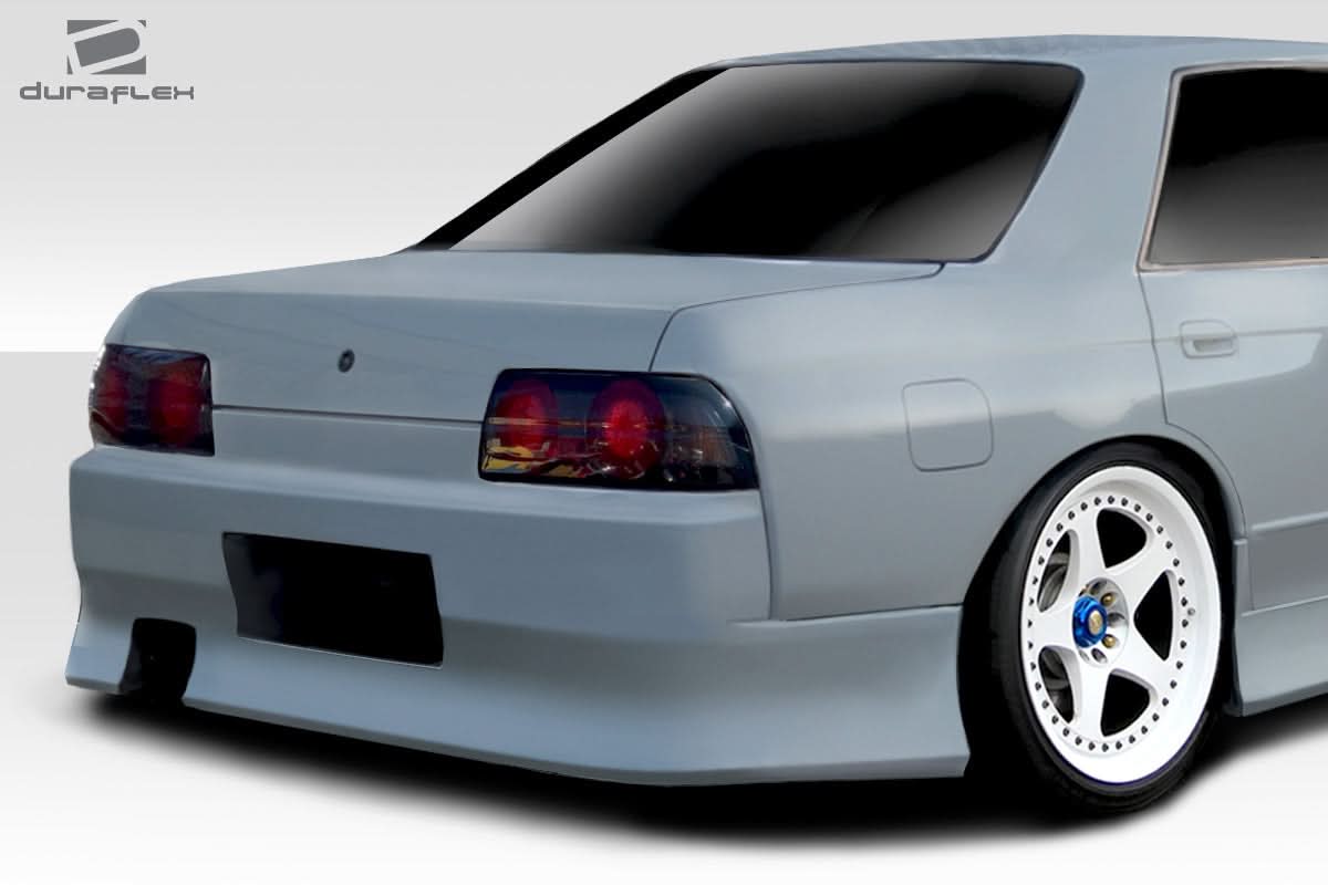 1989-1994 Nissan Skyline R32 V-Speed Style Rear Bumper - FRP