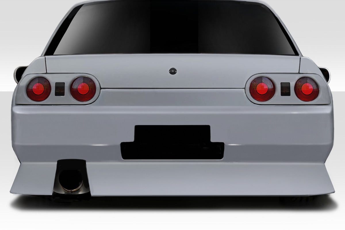 1989-1994 Nissan Skyline R32 Type U Style Rear Bumper - FRP