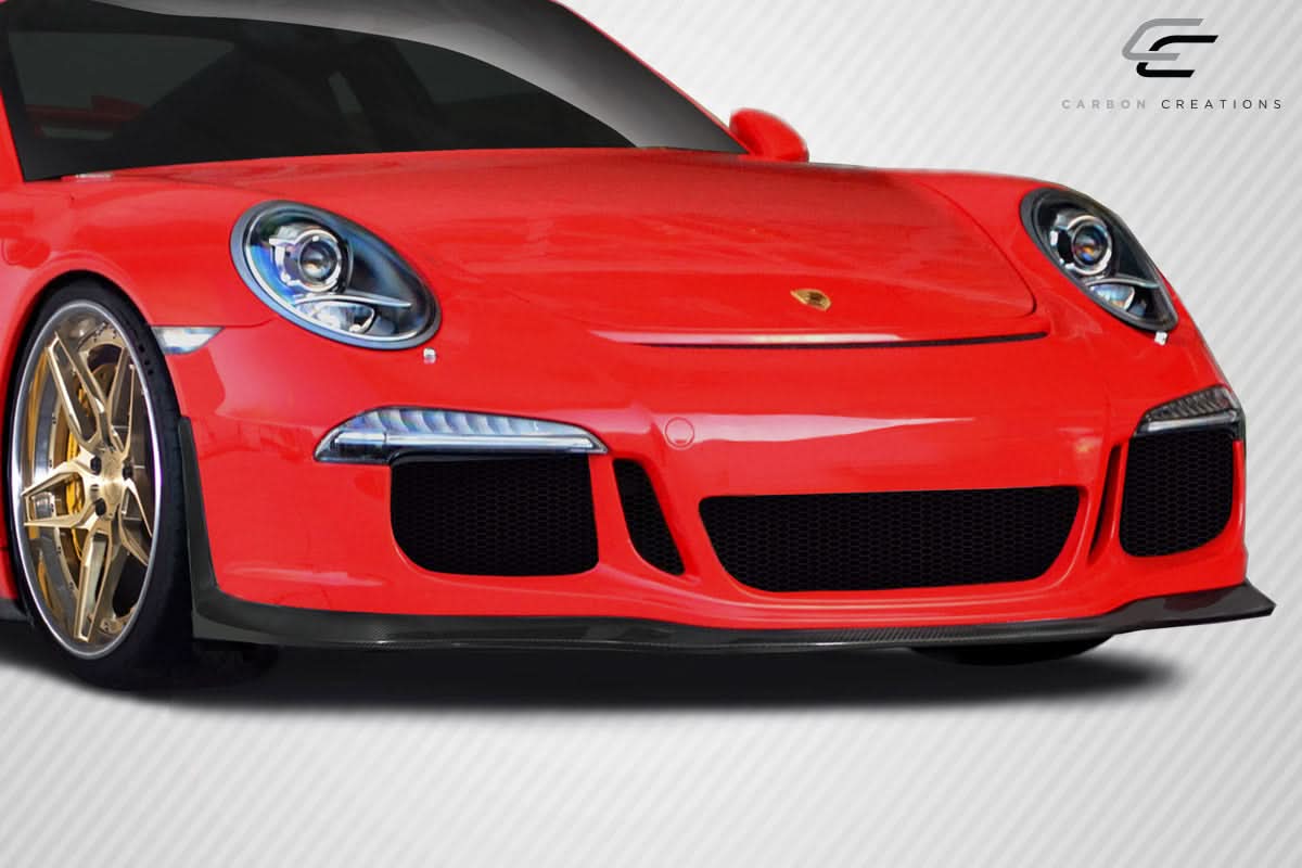 2012-2015 Porsche 911 Carrera GT3 Look Front Bumper - Carbon Fiber