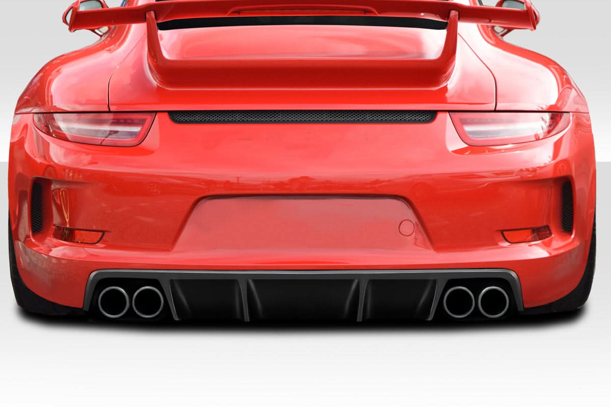 2012-2015 Porsche 911 Carrera Eros GT3 Look Rear Bumper - FRP