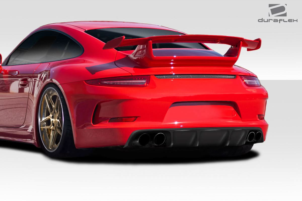 2012-2015 Porsche 911 Carrera Eros GT3 Look Rear Bumper - FRP