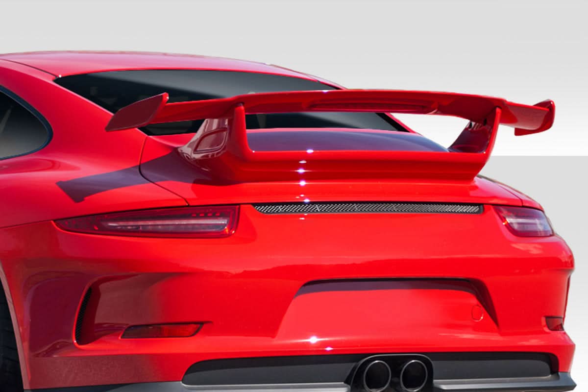 2012-2015 Porsche 911 Carrera Eros GT3 Look Wing w/ Brake Light - FRP