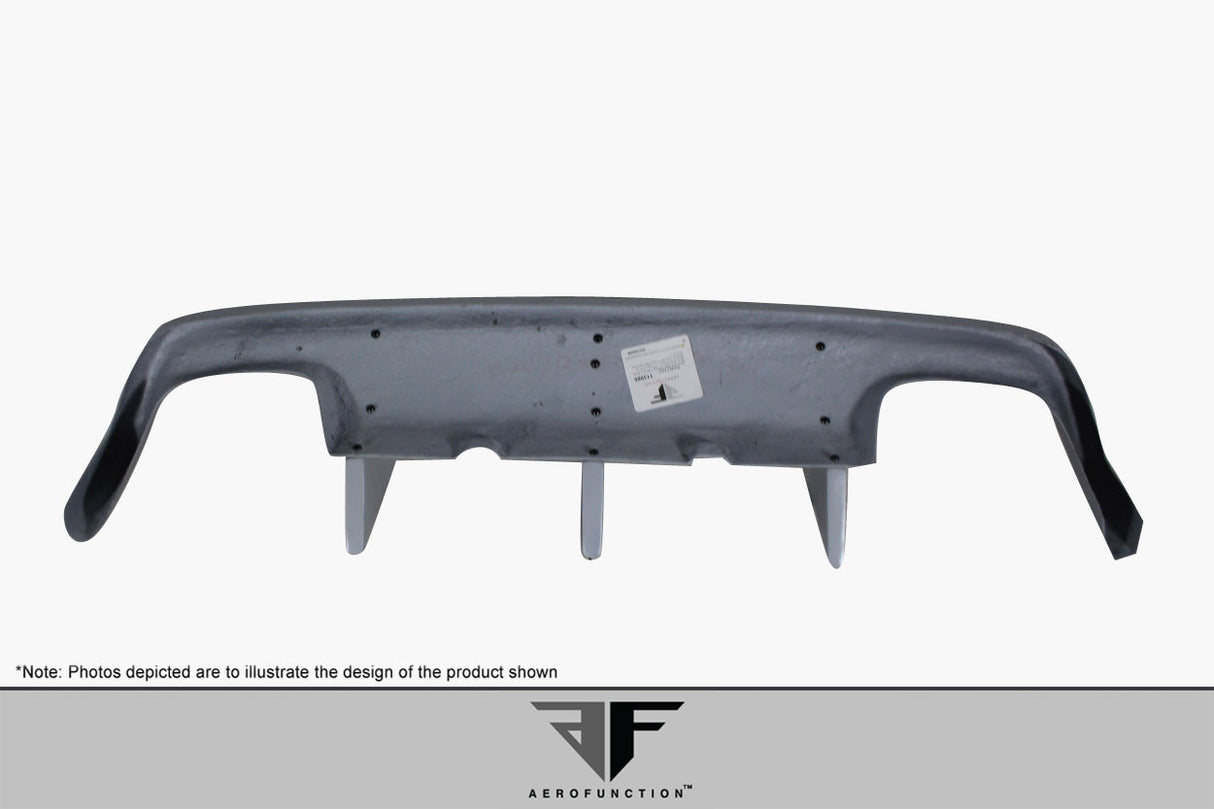 2014-2020 BMW 4 Series F32 AF-1 Wide Body Rear Diffuser ( GFK ) - 4 Piece ( Must be used with Couture M4 Look Rear Bumper ) (S)