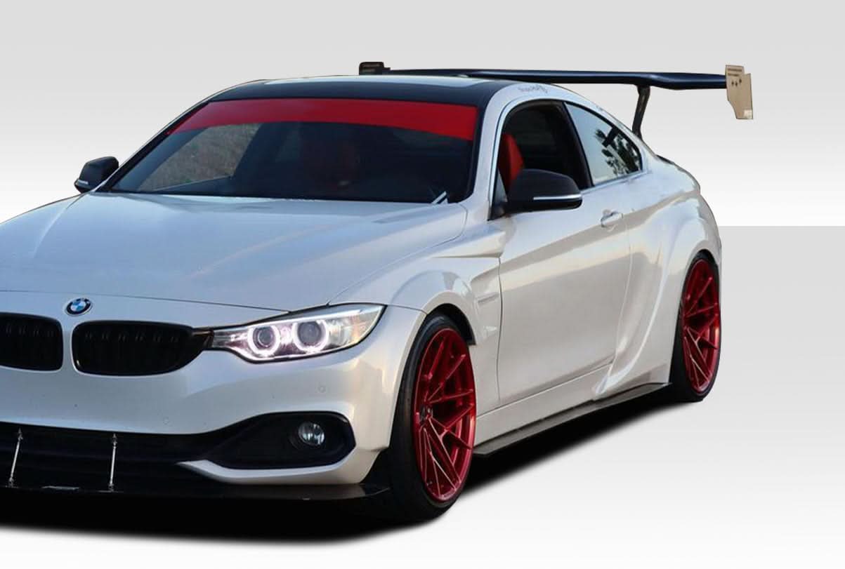 2014-2020 BMW 4 Series AF-1 Style Wide Body Side Splitters - FRP