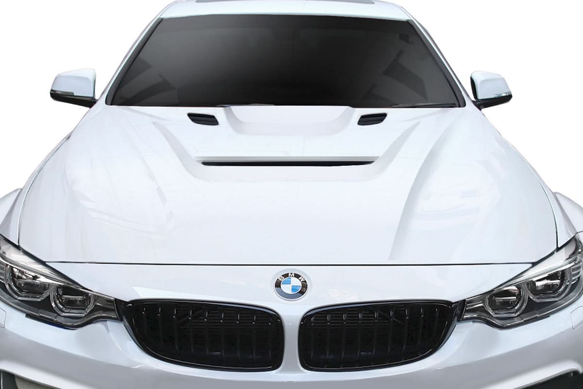 2012-2018 BMW 3 Series F30 / 2014-2020 4 Series F32 AF-1 Style Hood - FRP
