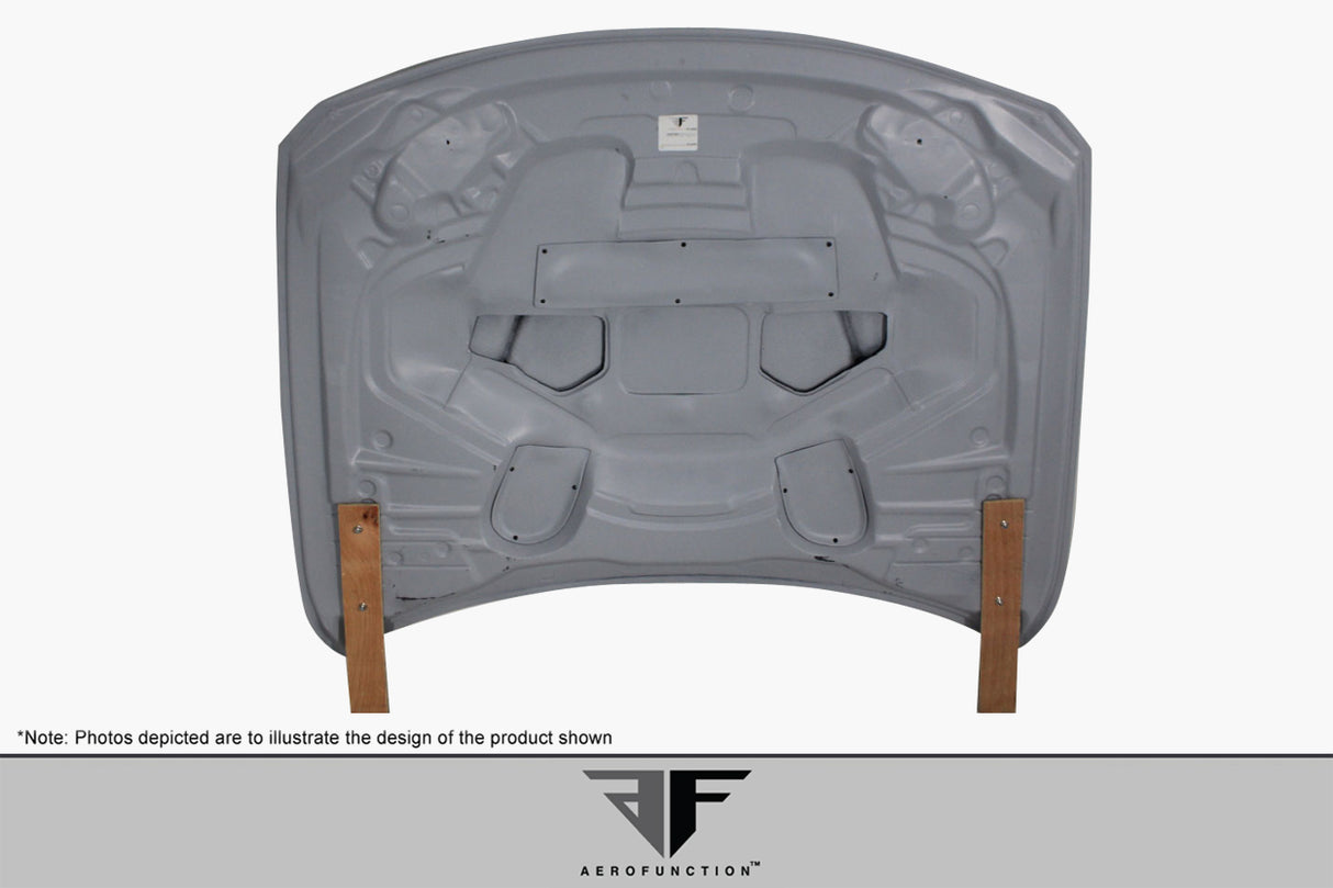 2012-2018 BMW 3 Series F30 / 2014-2020 4 Series F32 AF-1 Hood ( GFK ) - 1 Piece