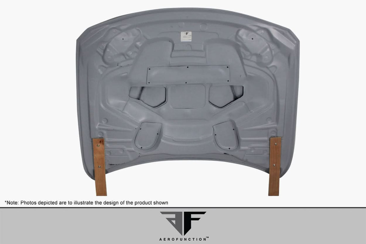 2012-2018 BMW 3 Series F30 / 2014-2020 4 Series F32 AF-1 Style Hood - FRP