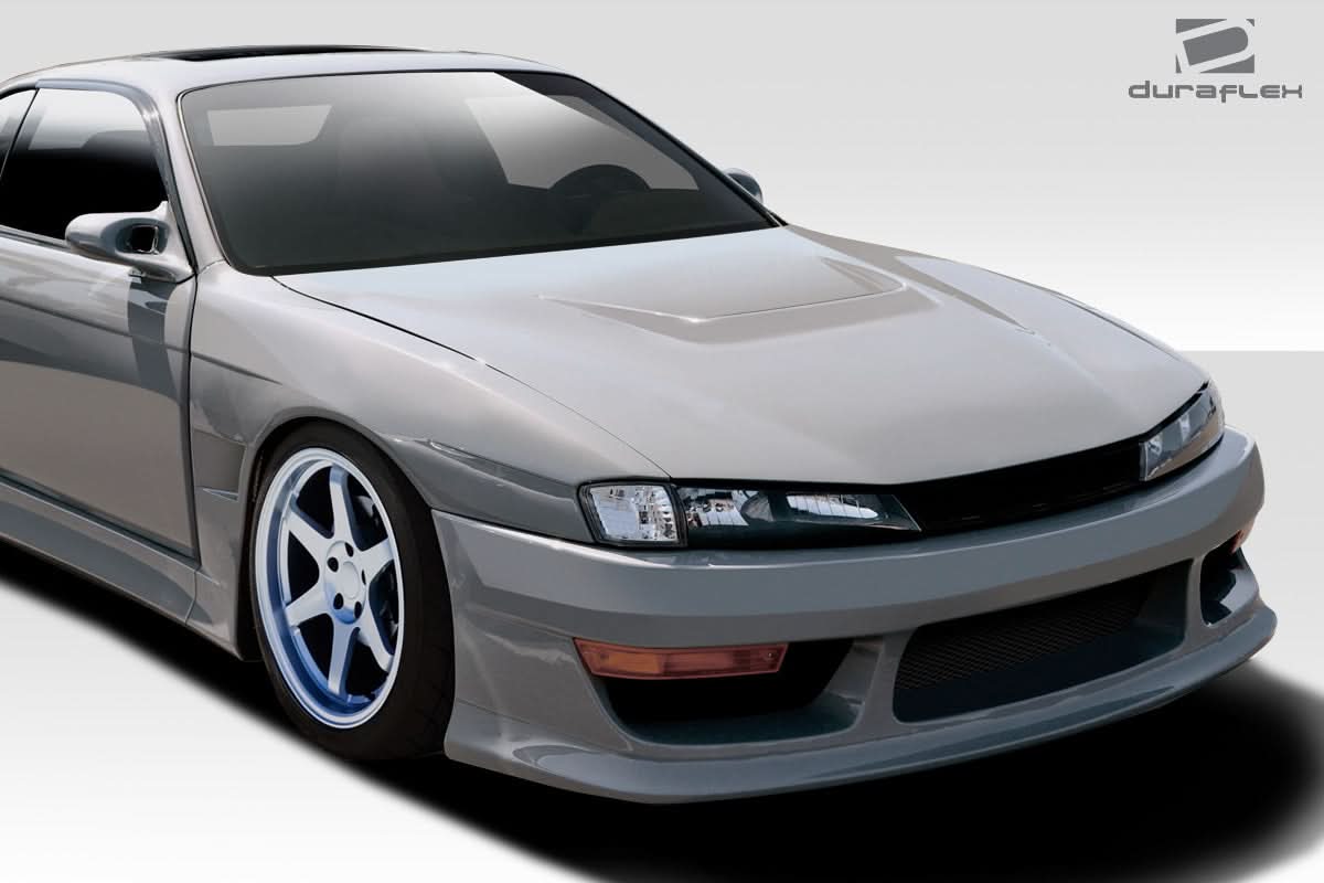 1997-1998 Nissan 240SX S14 M-1 Sport Style Hood - FRP