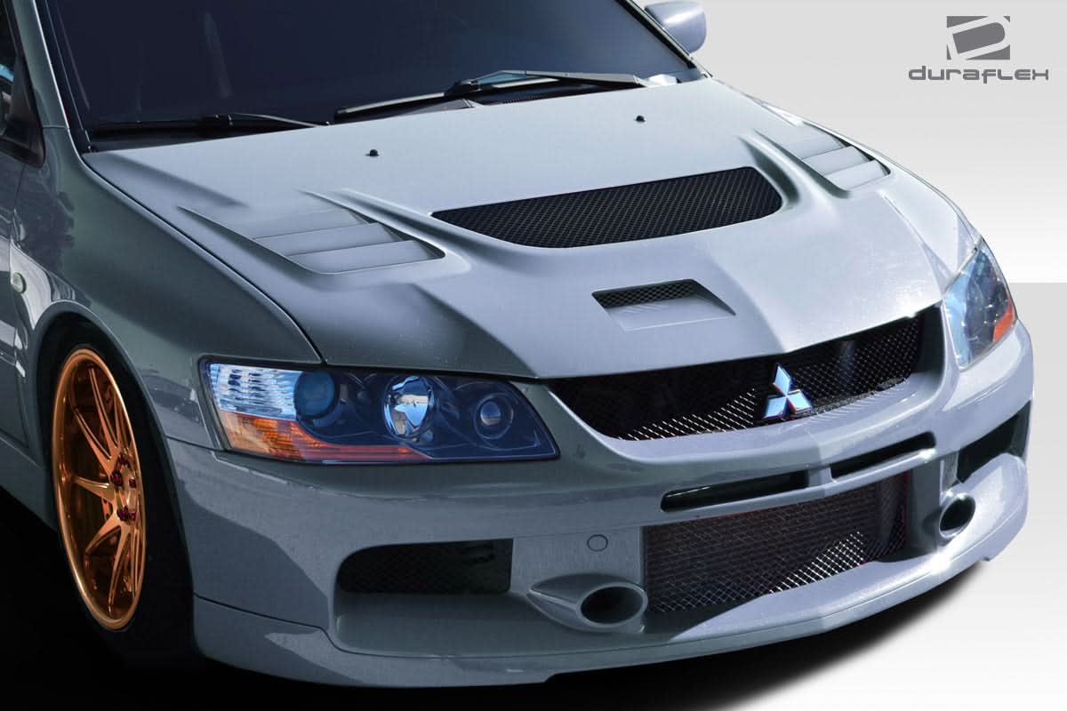 2003-2006 Mitsubishi Lancer Evolution 8 9 C-1 Style Hood - FRP