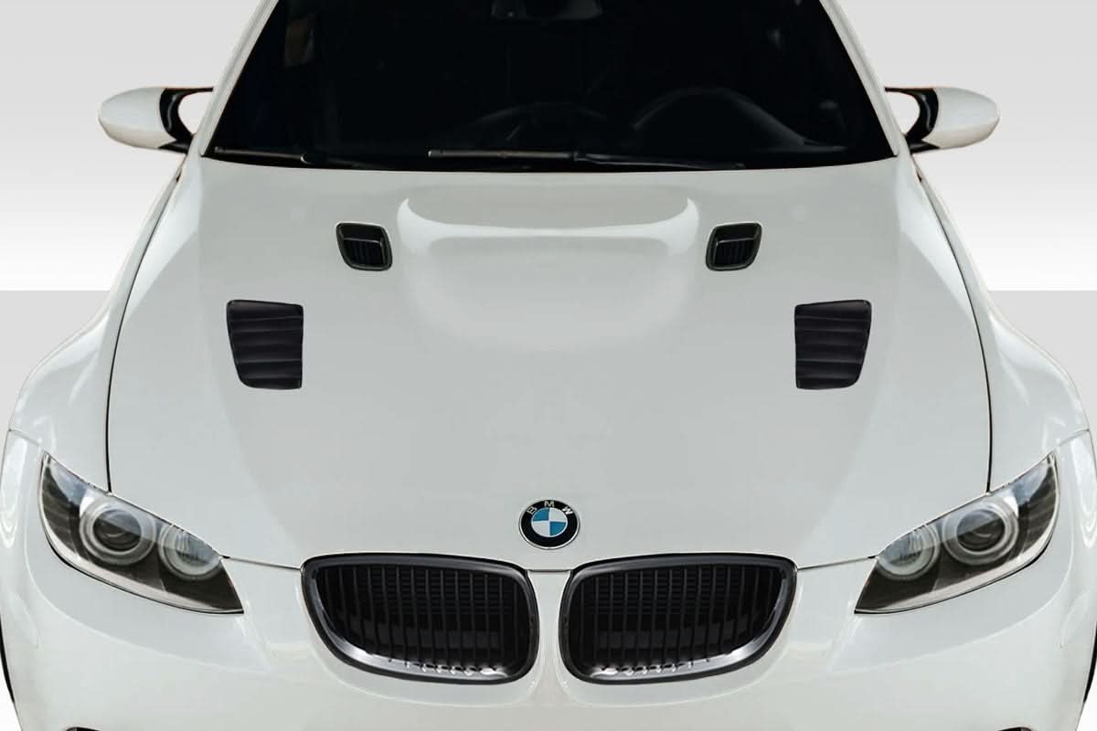 2008-2013 BMW M3 AF1 Style Hood - 1 Piece - FRP