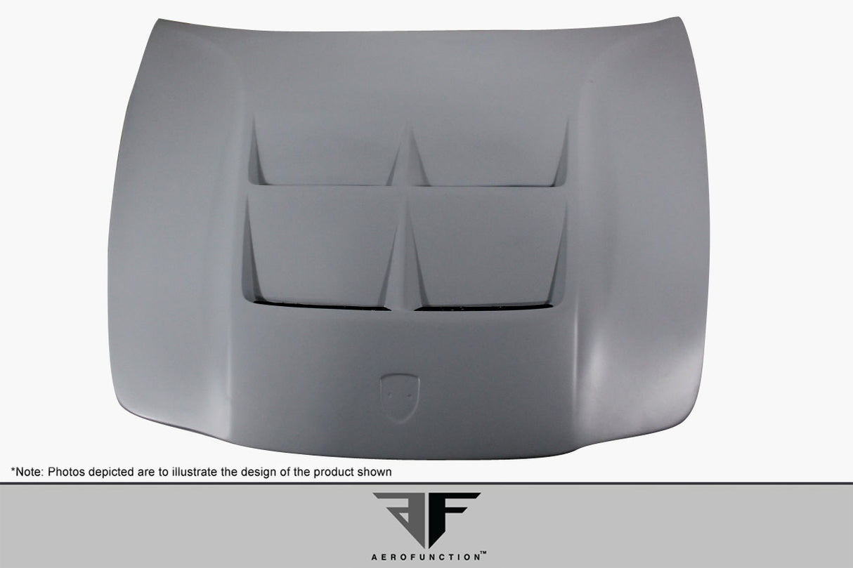 2010-2015 Porsche Panamera AF-1 Hood ( GFK ) - 1 Piece