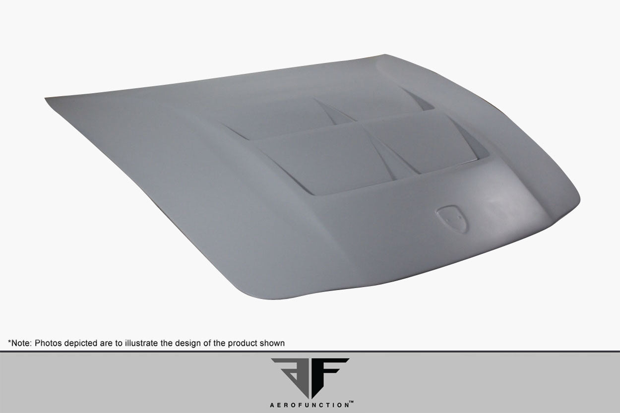 2010-2015 Porsche Panamera AF-1 Hood ( GFK ) - 1 Piece