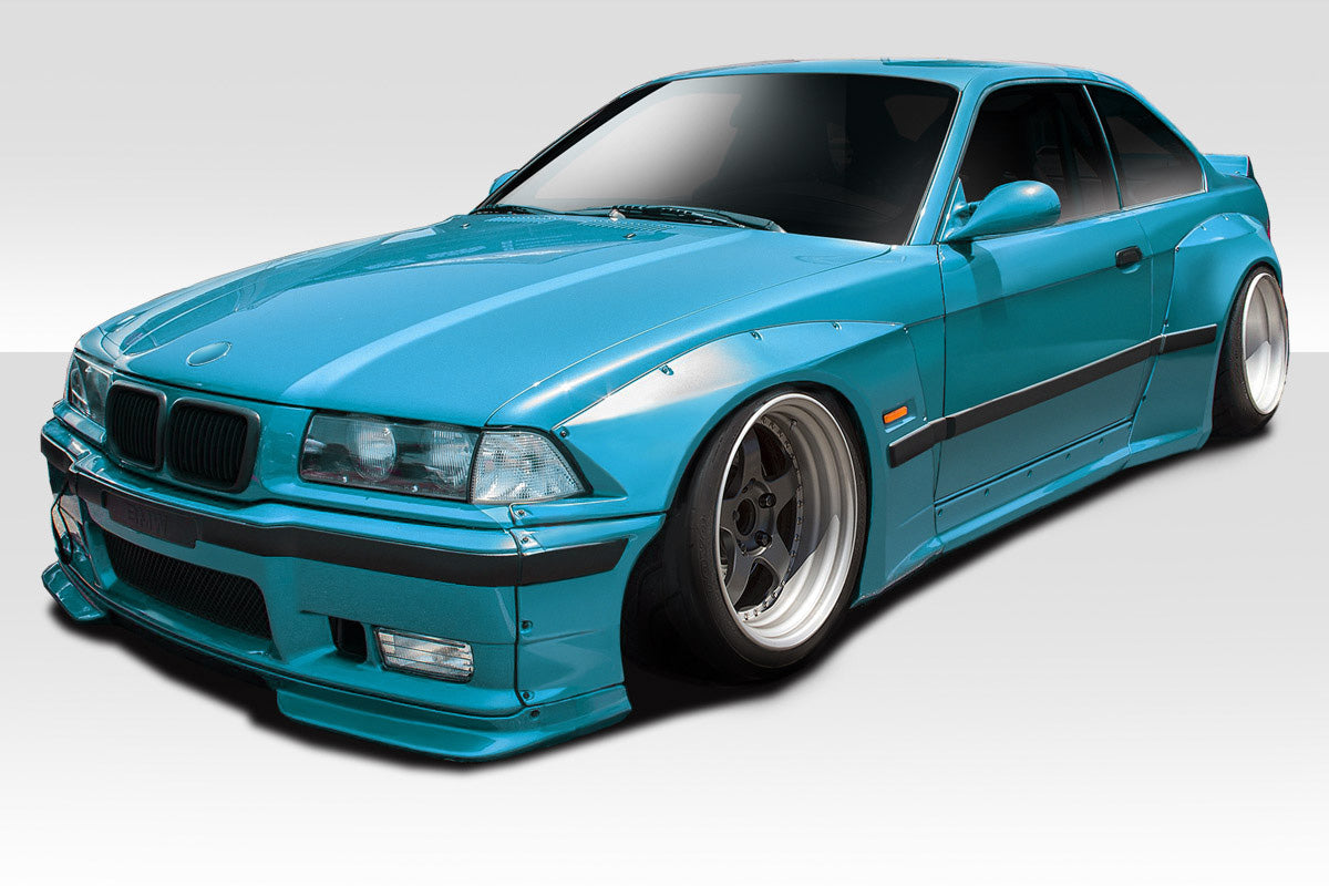 1992-1998 BMW 3 Series M3 Circuit Style Wide Body Kit - FRP