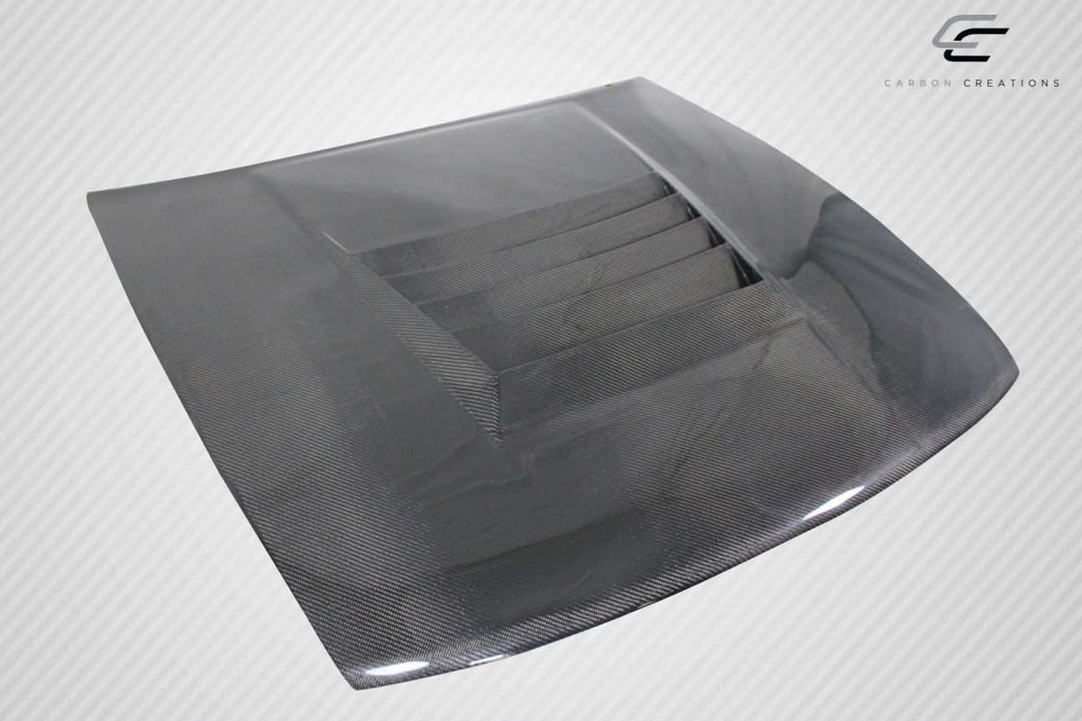 1989-1994 Nissan Silvia S13 D-1 Style Hood - Carbon Fiber