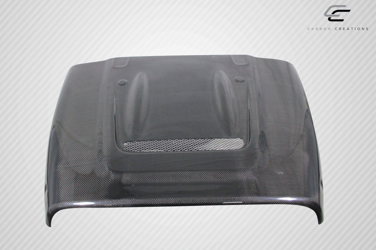 1997-2006 Jeep Wrangler Carbon Creations Heat Reduction Hood (fits all models without highline fenders) - 1 Piece