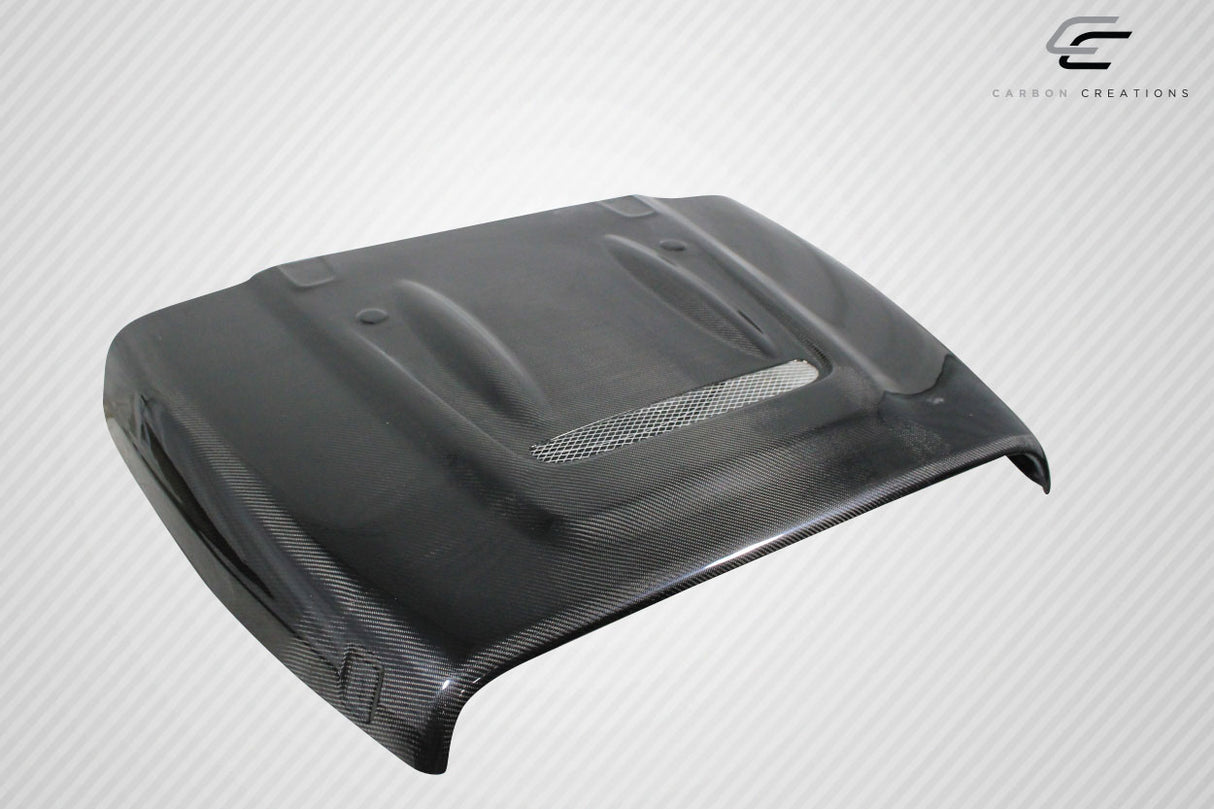 1997-2006 Jeep Wrangler Carbon Creations Heat Reduction Hood (fits all models without highline fenders) - 1 Piece