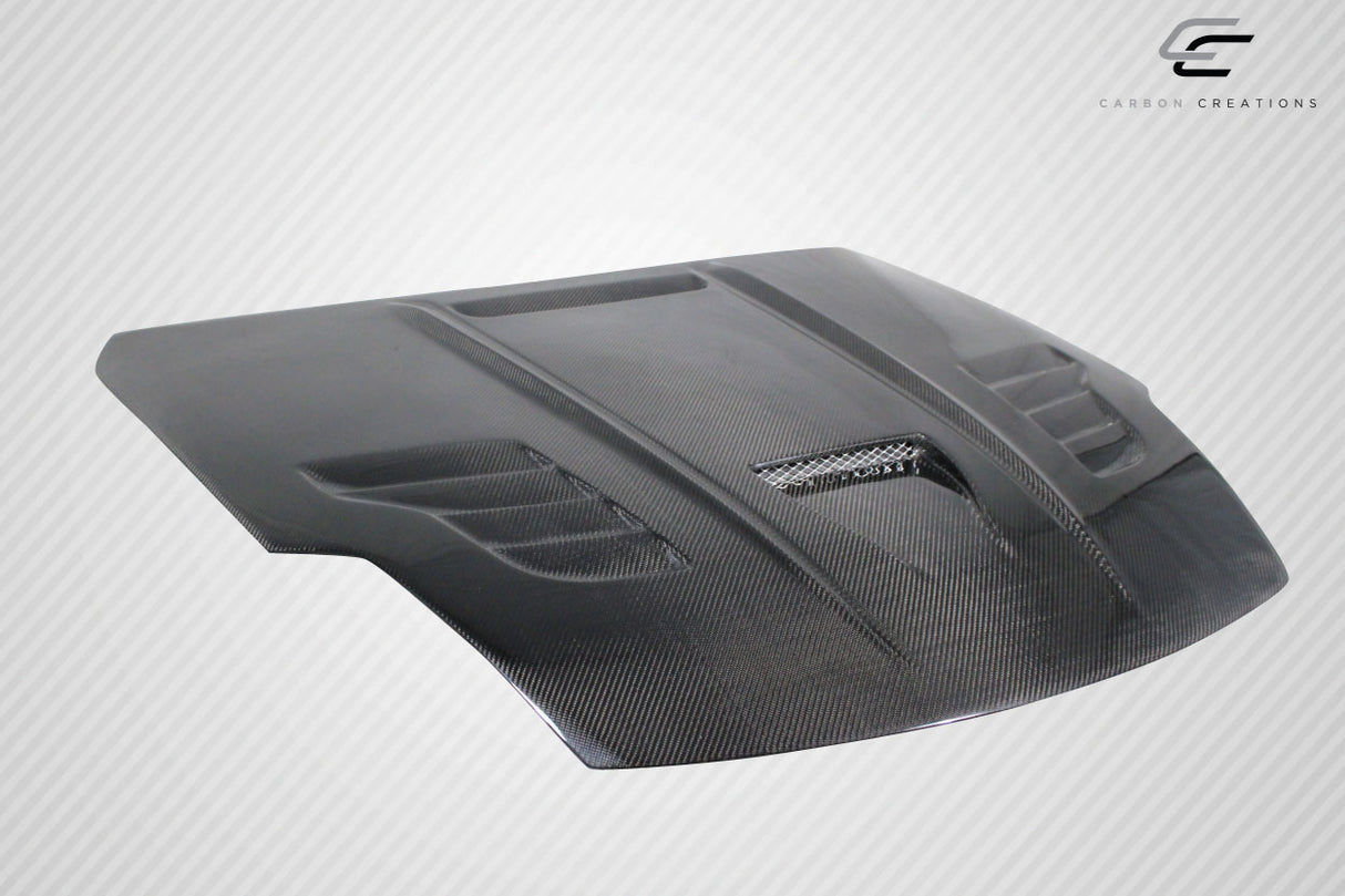 2003-2006 Nissan 350Z Z33 Carbon Creations Vader Hood - 1 Piece