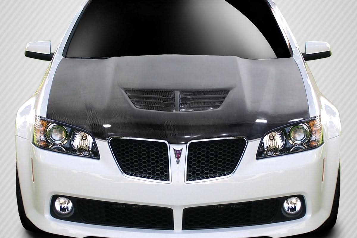 2008-2009 Pontiac G8 Stingray Z Style Hood - Carbon Fiber