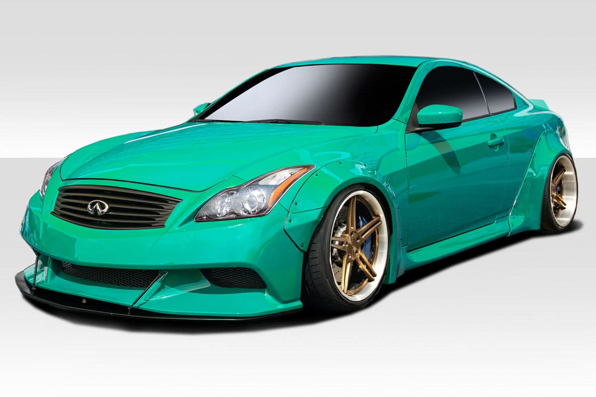 2008-2015 Infiniti G Coupe G37 Q60 LBW Style Body Kit - 16 Piece - FRP