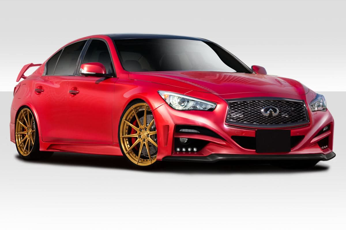 2014-2017 Infiniti Q50 Impulse Style Body Kit - 4 Piece - FRP