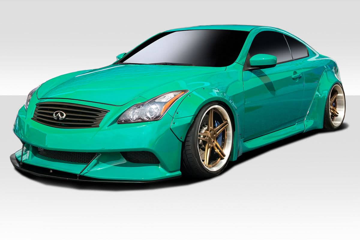 2008-2015 Infiniti G Coupe G37 Q60 LBW Wide Body Kit - 8 Piece - FRP
