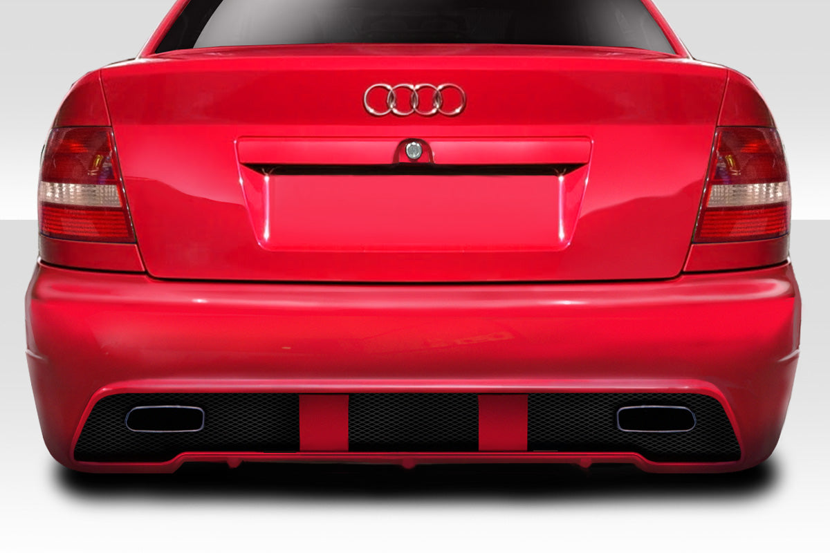 1996-2001 Audi A4 S4 B5 4DR Version 1 Style Rear Bumper - FRP