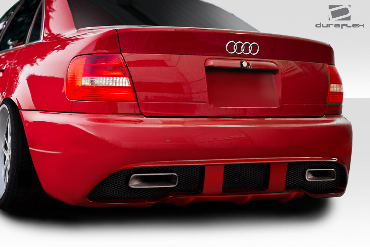 1996-2001 Audi A4 S4 B5 4DR Version 1 Style Rear Bumper - FRP