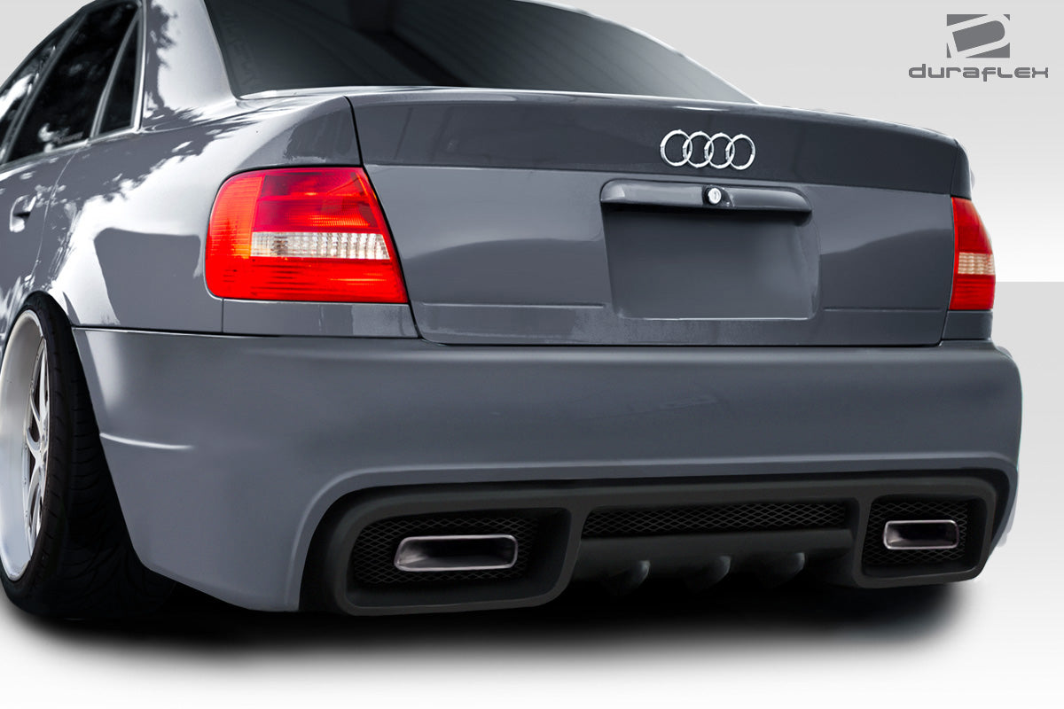 1996-2001 Audi A4 S4 Version 2 Style Rear Bumper - FRP