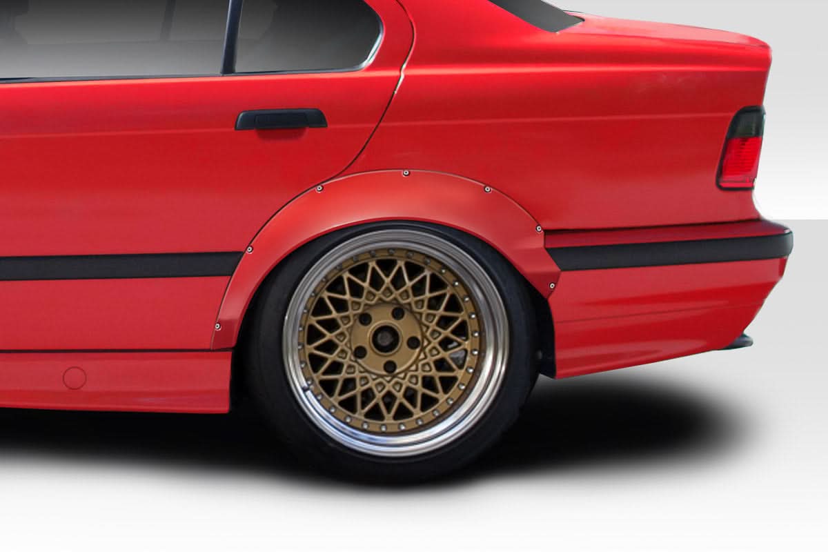 1992-1998 BMW 3 Series E36 RBS Style Fender Flare Kit - FRP