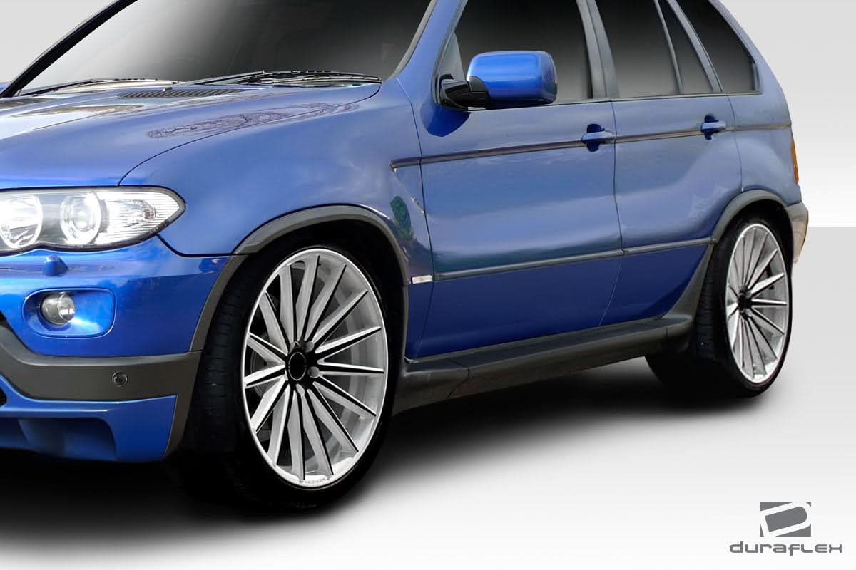 2000-2006 BMW X5 4.8is Look Fender Flares - 6 Piece - FRP